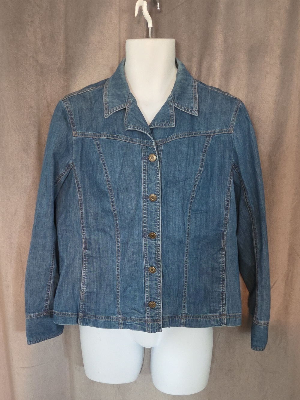 Northern Reflections Size Large Blue Denim Jacket